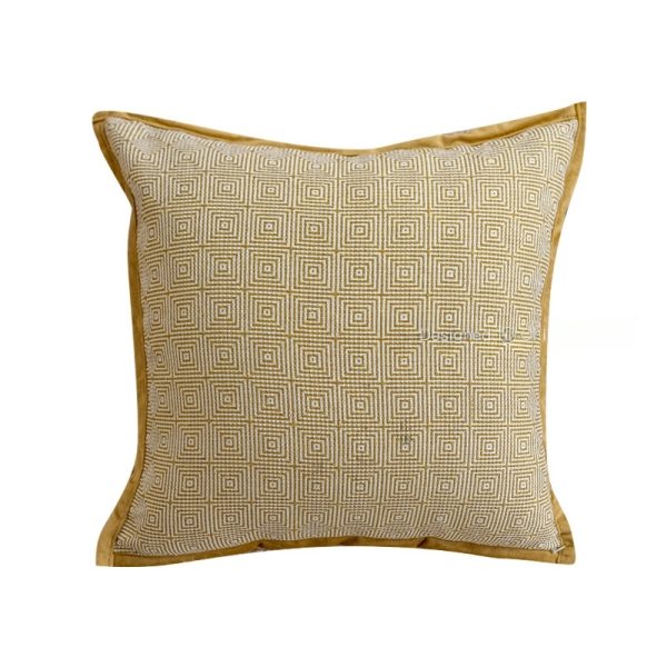 Floral Embroidered Pillow - Nordic Warm Tones