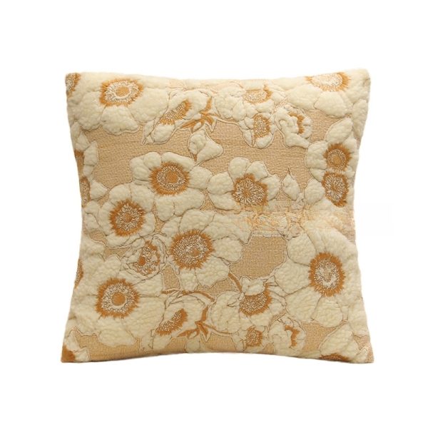 Moroccan Plush Pillow Cover - Textured Velvet