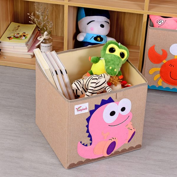 Home Wardrobe Storage Organizer - Baby Clothes, Children's Toy, Foldable Thick Fabric Storage Box