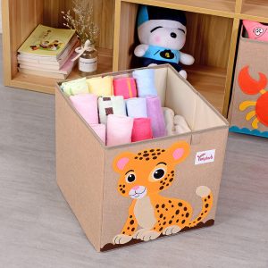 Home Wardrobe Storage Organizer - Baby Clothes, Children's Toy, Foldable Thick Fabric Storage Box