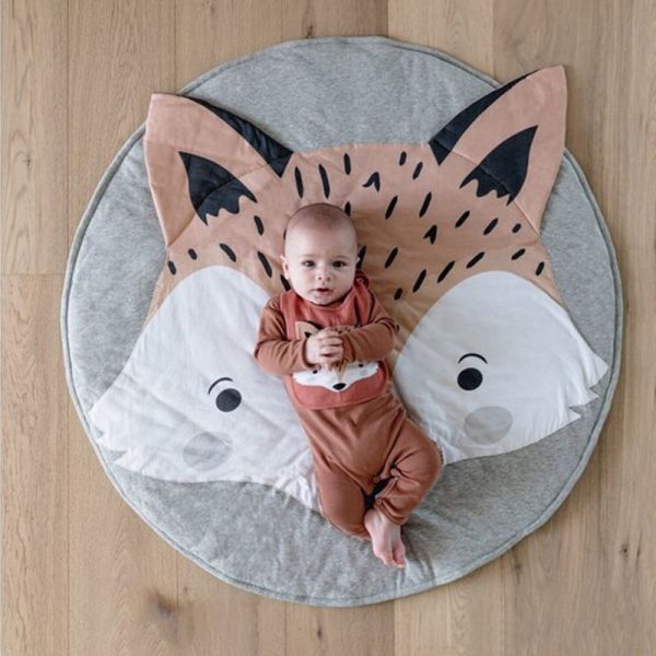 Three-dimensional animal cute skin-friendly baby crawling mat