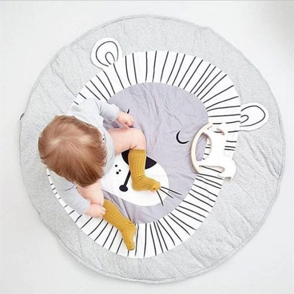 Three-dimensional animal cute skin-friendly baby crawling mat