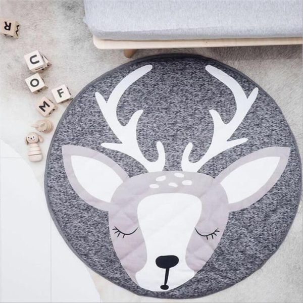 Three-dimensional animal cute skin-friendly baby crawling mat