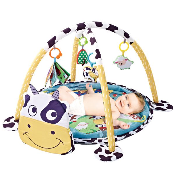 Cow Fence 3 in 1 Gym Frame Baby Crawling Mat