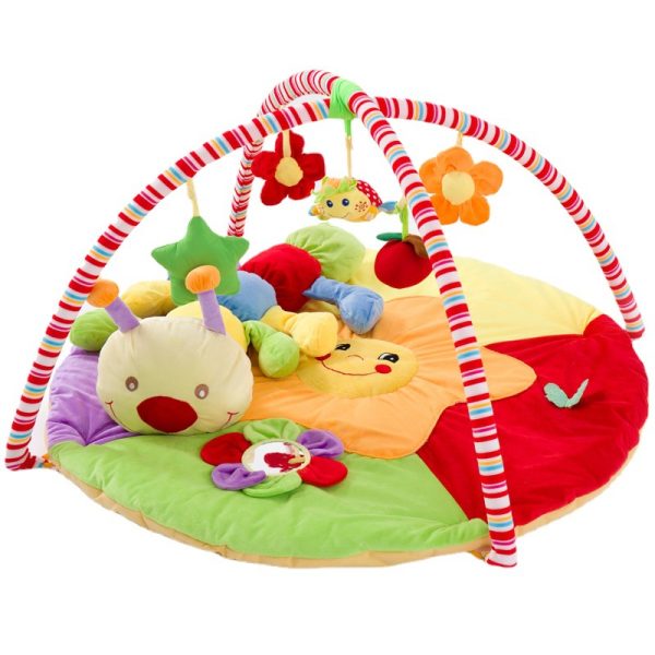 Caterpillar fitness game stand 0-1 year old baby crawling mat