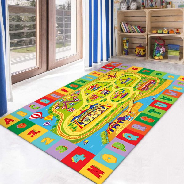 Children's game enlightenment early education carpet baby crawling mat