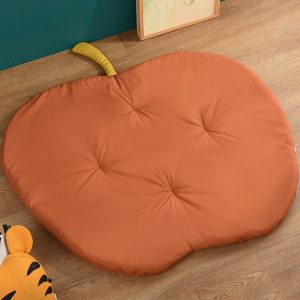 Brown creative apple-shaped baby crawling mat