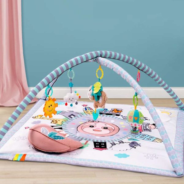 Sloth early education baby safety fitness frame educational crawling mat