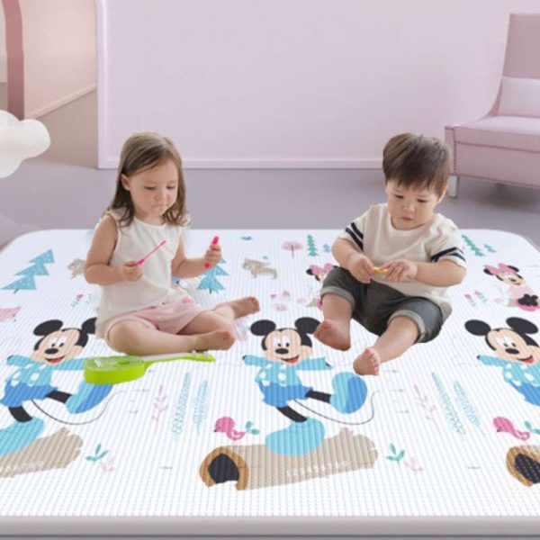 Cartoon xpe material high rebound and easy to clean baby crawling mat