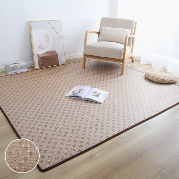 Summer rattan mat household tatami cool and breathable baby crawling mat