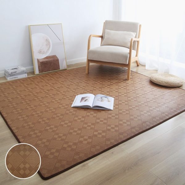 Summer rattan mat household tatami cool and breathable baby crawling mat