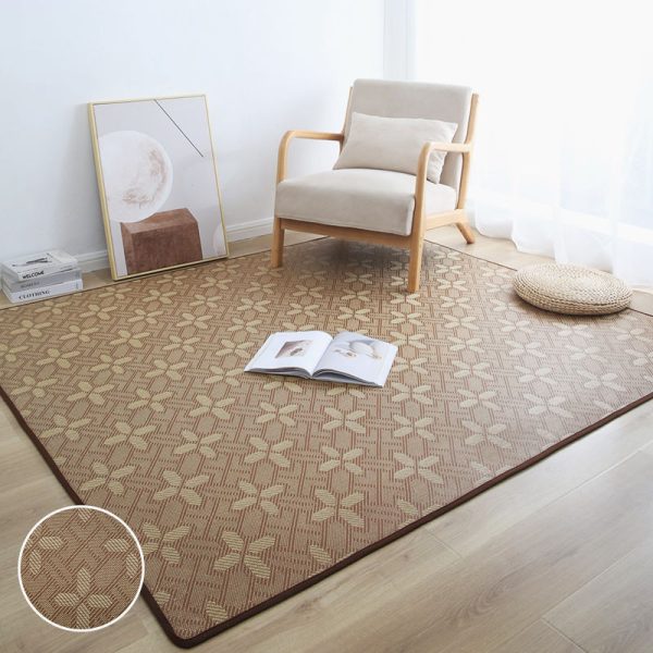 Summer rattan mat household tatami cool and breathable baby crawling mat