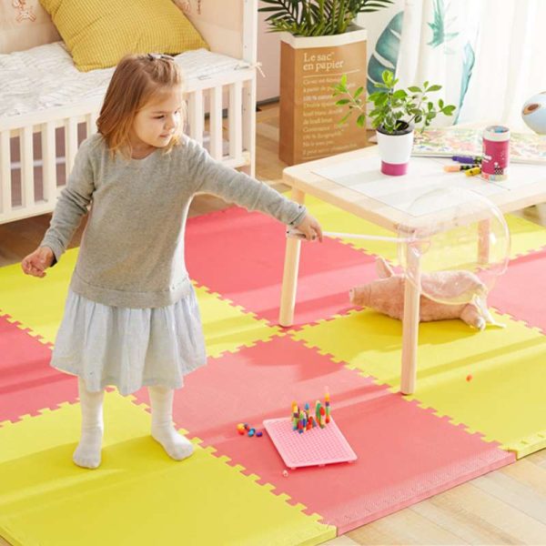 Large Stitching Odorless Foam Early Education Baby Crawling Mat