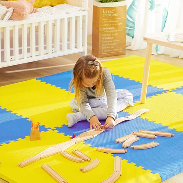 Large Stitching Odorless Foam Early Education Baby Crawling Mat