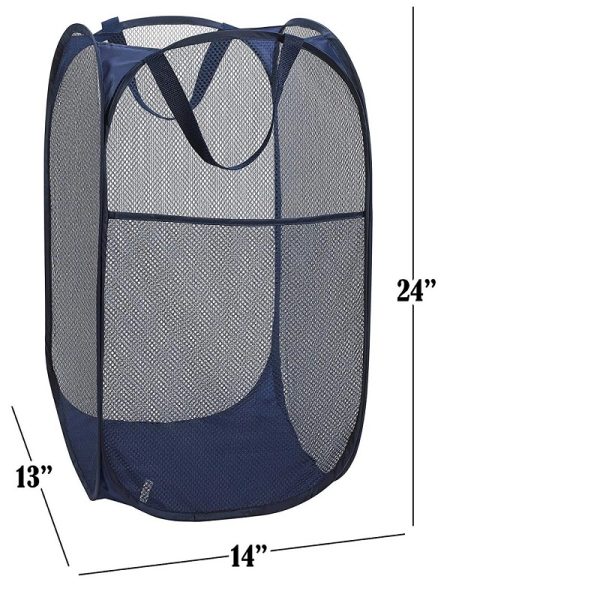 Handy Laundry Mesh Foldable Basket