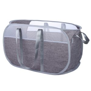 Pop Up Durable Handles Collapsible Laundry Basket