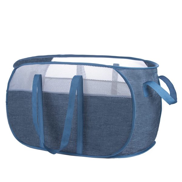 Pop Up Durable Handles Collapsible Laundry Basket