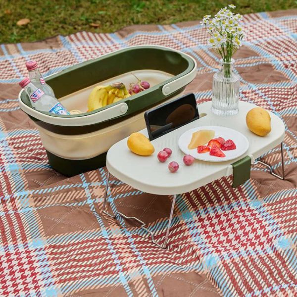 Retro Style Waterproof Moistureproof Portable Picnic Mat