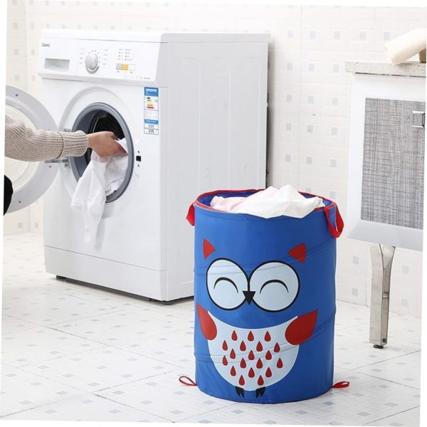 3Pcs Kids Collapsible Dirty Clothes Sundries Storage Laundry Baskets