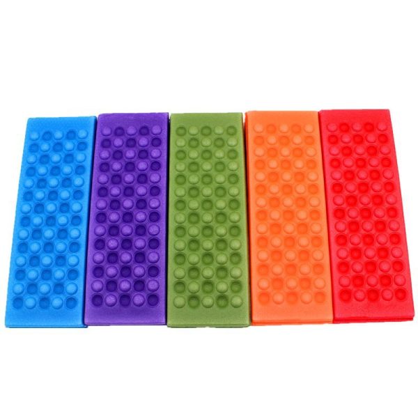 XPE Floor Mat 4 Folding Foam Waterproof Portable Outdoor Cushion Picnic Mat