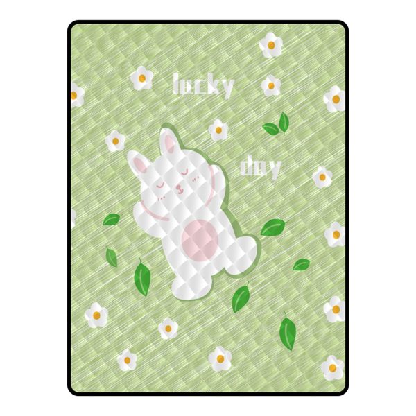 Ultrasonic Solid Cotton Cute Park Lawn Picnic Mat