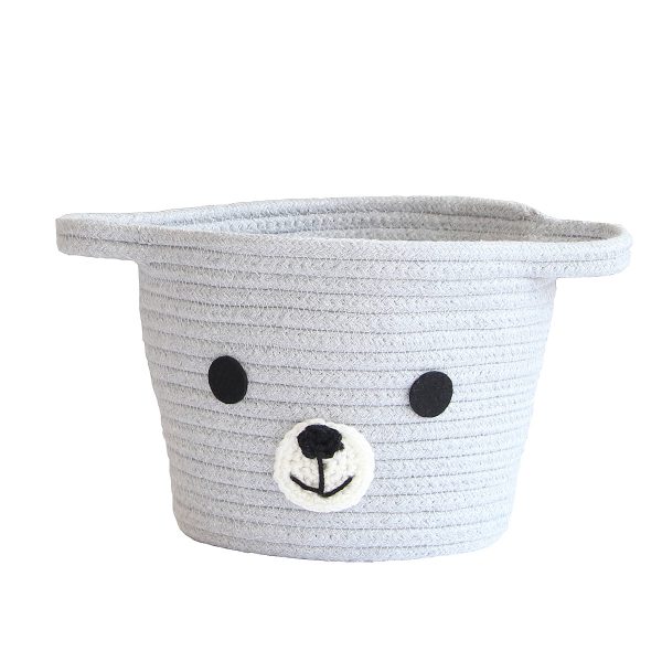 2PCS Foldable Collapsible Bear Laundry Basket