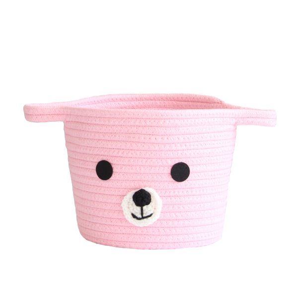 2PCS Foldable Collapsible Bear Laundry Basket