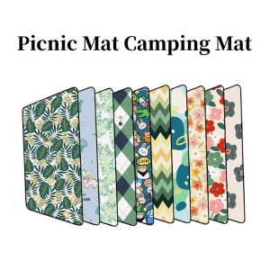 3-layer design thickened waterproof camping mat that does not stick to grass