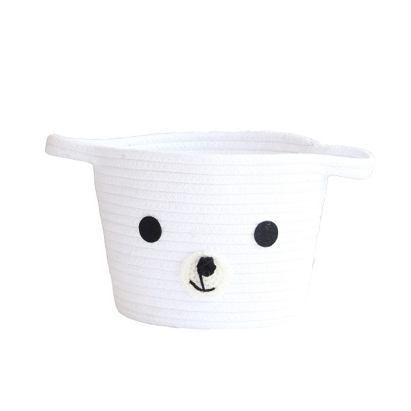 2PCS Foldable Collapsible Bear Laundry Basket