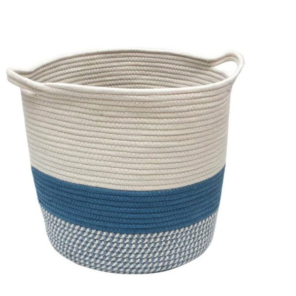 Cotton Rope Dirty Clothes Sundries Handle Laundry Hamper