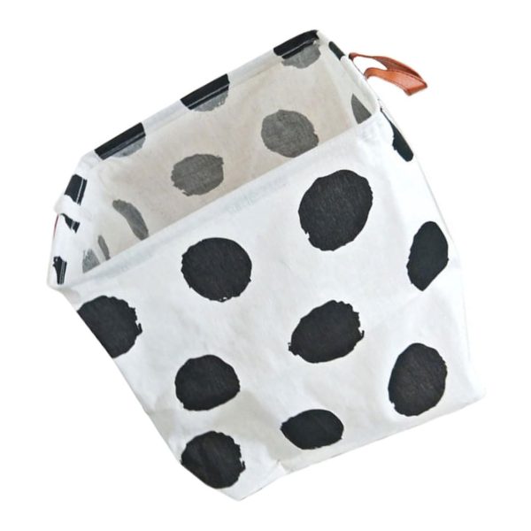 Foldable Canvas Dirty Clothes Laundry basket