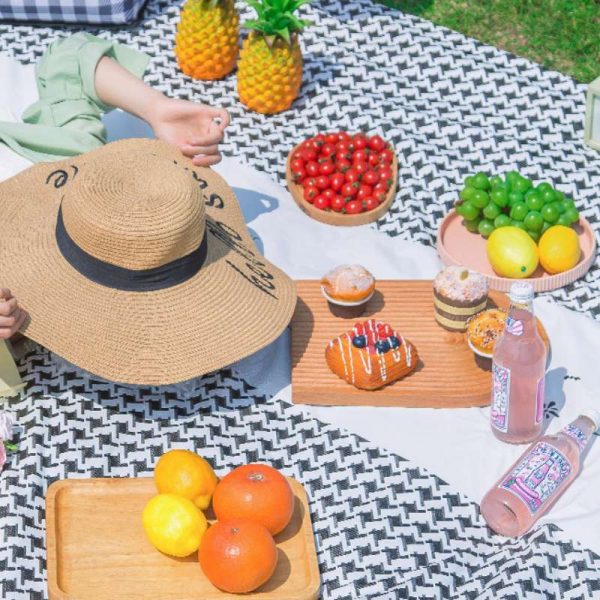 Ins style anti-penetration wrinkle-free picnic mat