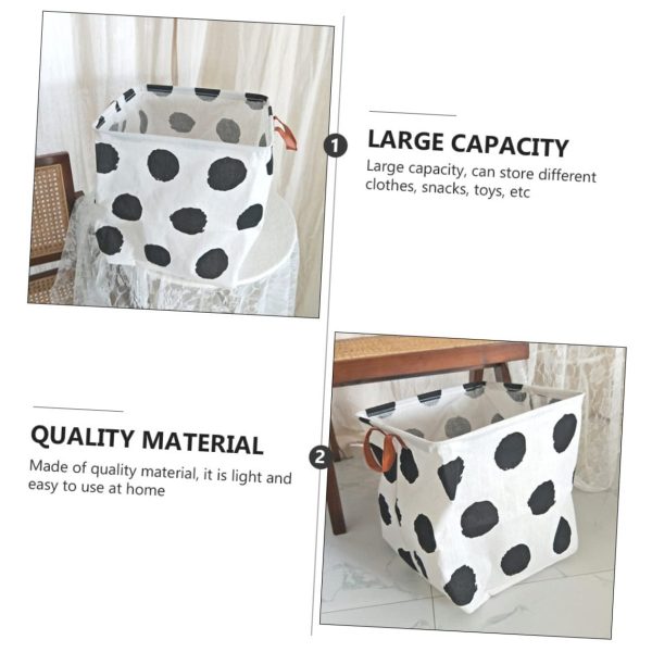 Foldable Canvas Dirty Clothes Laundry basket