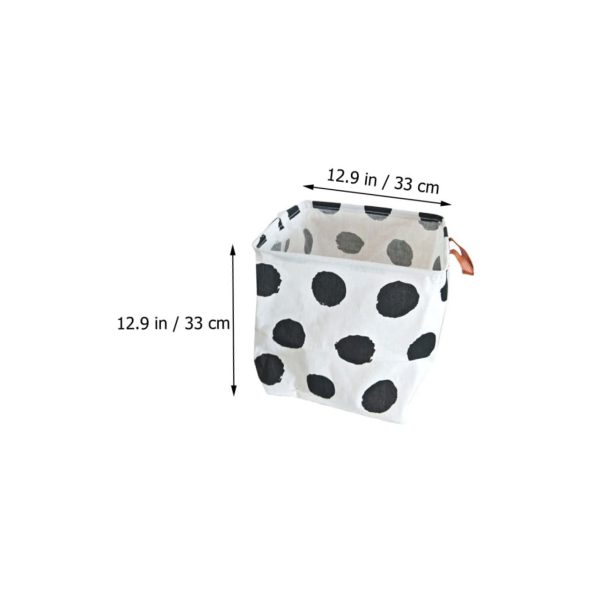 Foldable Canvas Dirty Clothes Laundry basket