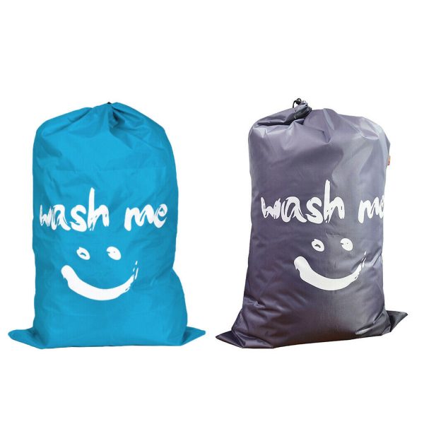 2 Pack Large Wash Me Dirty Clothe Laundry Baskets