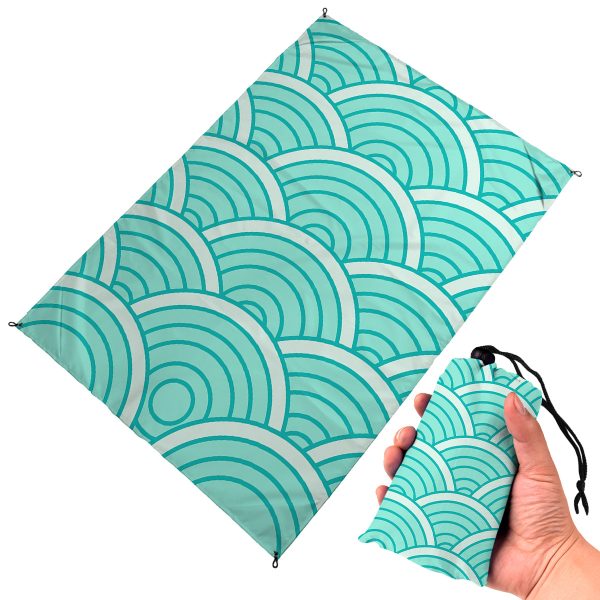 New outdoor color digital printed picnic mat