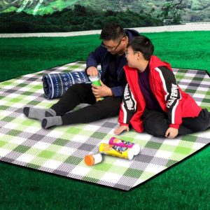 Hexagonal tent inner pad moisture-proof pad aluminum film thickened picnic pad