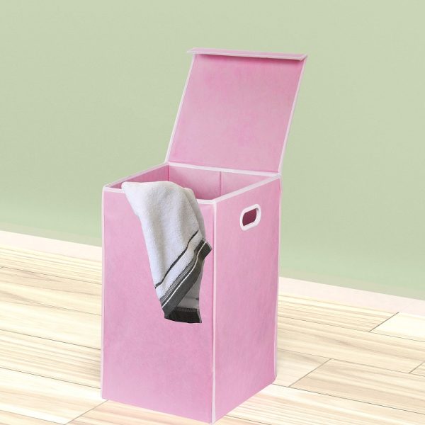 Simple Houseware Foldable Laundry Hamper Basket