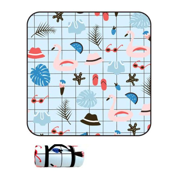 All-season polyester soft and thickened picnic mat