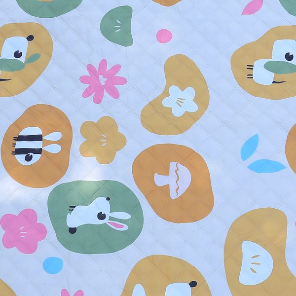 Cartoon printed insect-proof multifunctional picnic mat