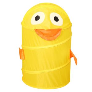 Collapsible Cartoon Duck Clothes Laundry Basket