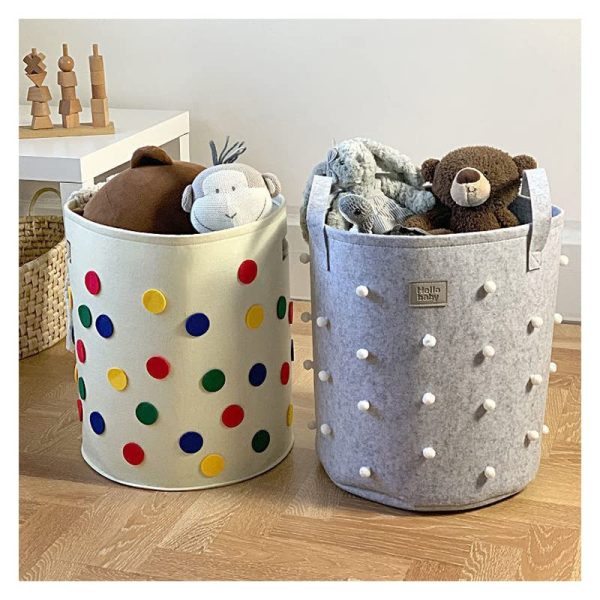 Large Collapsible Clothes Storage Laundry Basket