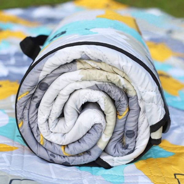 Cute Pig Waterproof Aluminum Film Machine Washable Picnic Mat