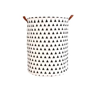 Folding Large Round Storage Laundry Basket