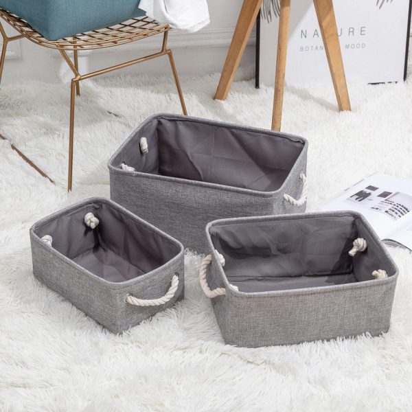 Dustproof Foldable Storage Laundry Basket