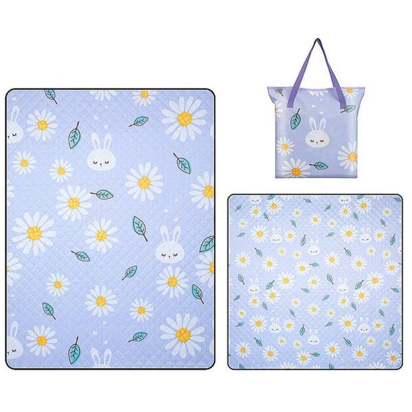 Cute portable waterproof picnic mat