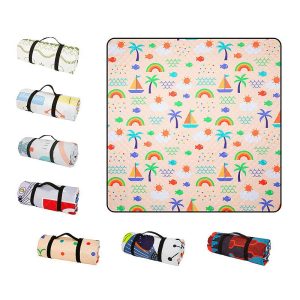 Cute portable waterproof picnic mat