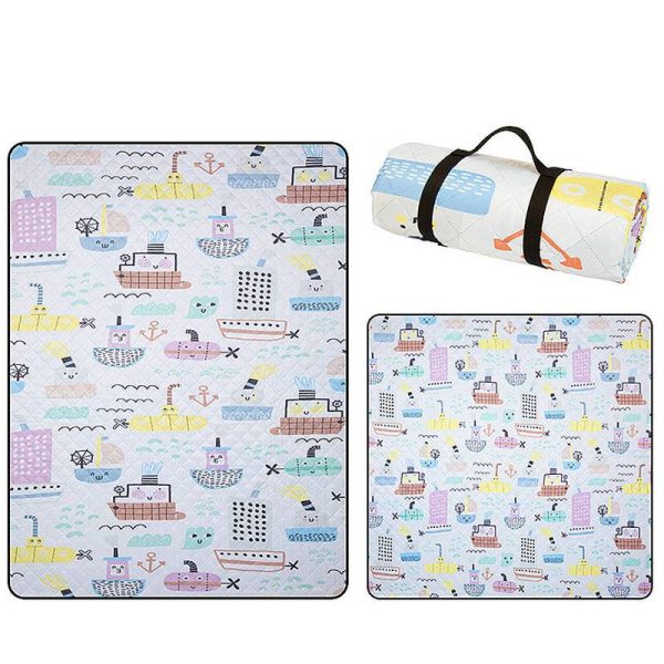 Cute portable waterproof picnic mat