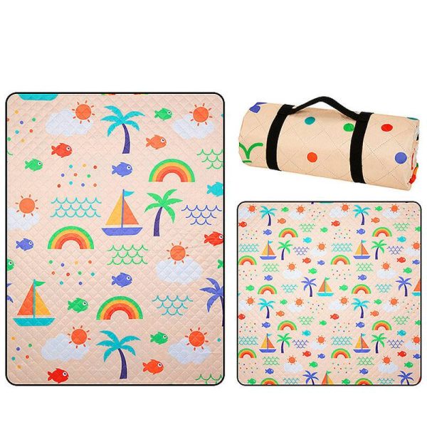 Cute portable waterproof picnic mat