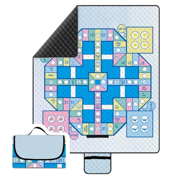 Game map thickened and widened waterproof and wear-resistant portable picnic mat